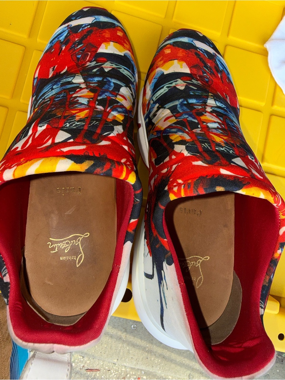 Authentic Christian Louboutin Space Run 30 Sneakers Shoes size 11 - Picture 17 of 17